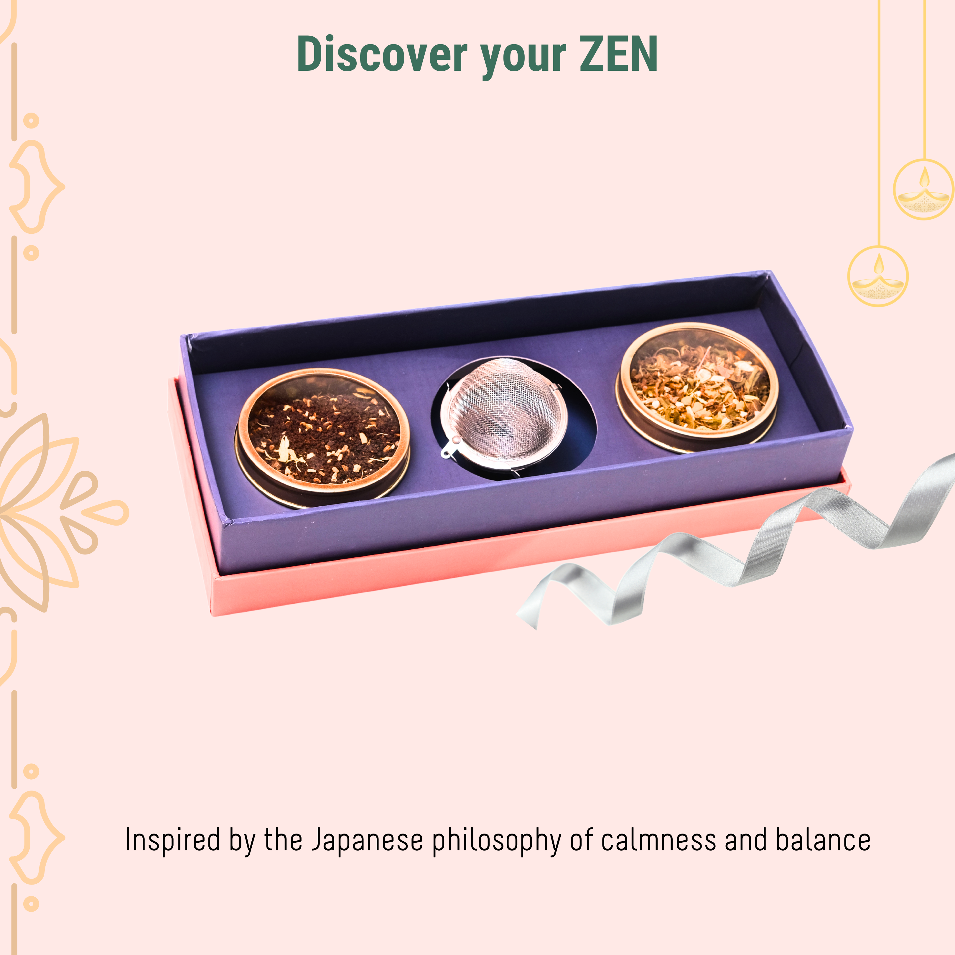 Zen Gift Box - 2 Teas & Infuser – OhCha.in