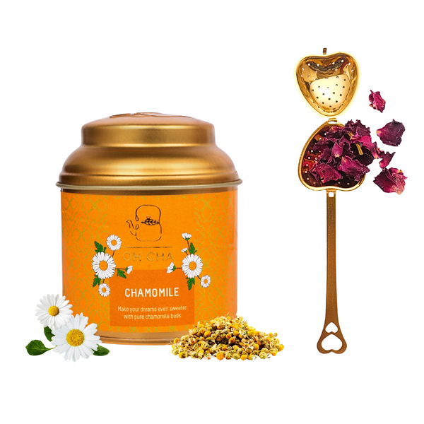 Chamomile Tea & Golden Heart Infuser