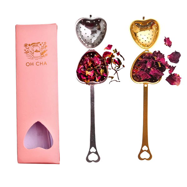 Heart Shaped Tea Infuser Combo