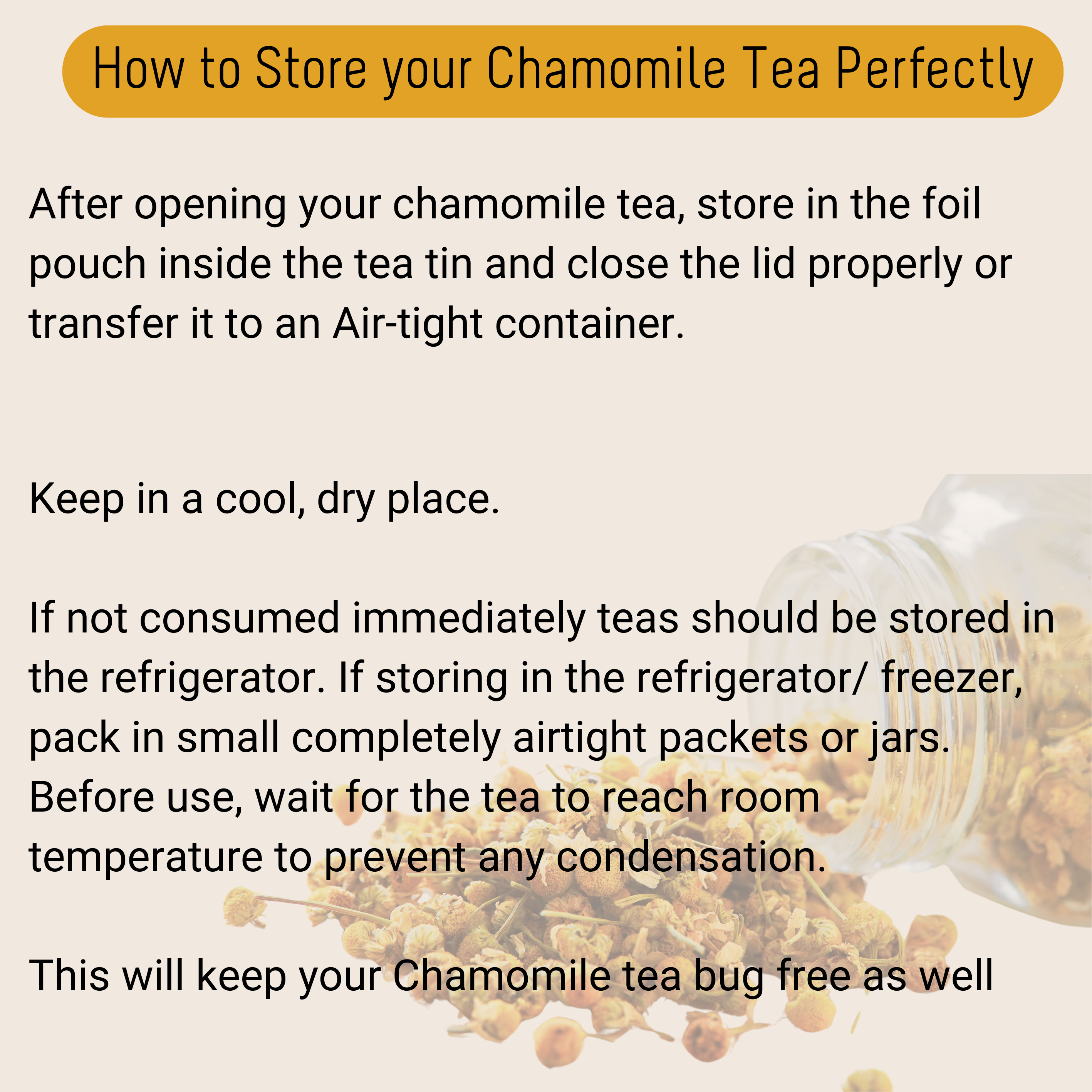 Chamomile Tea