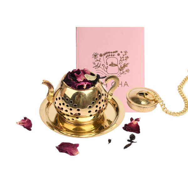 Kettle On! Small Brass Tea Infuser