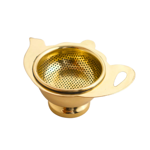 Brass Infuser - Tea Kettle Shaped