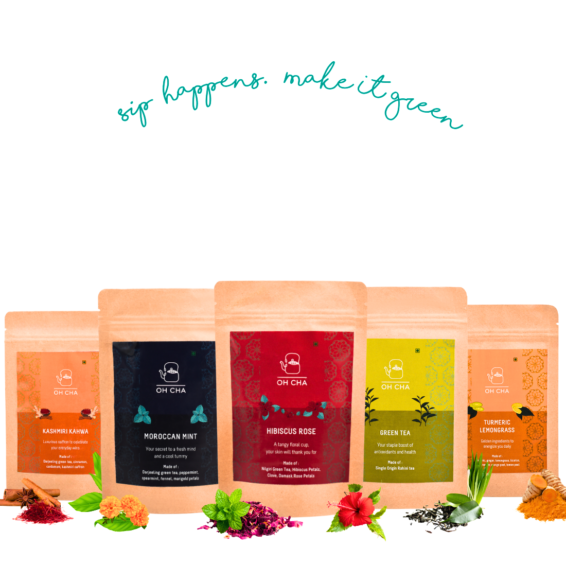 Sampler set - Team Green Tea