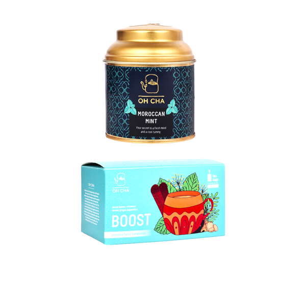 Digestive Tea Combo - Boost & Moroccan Mint