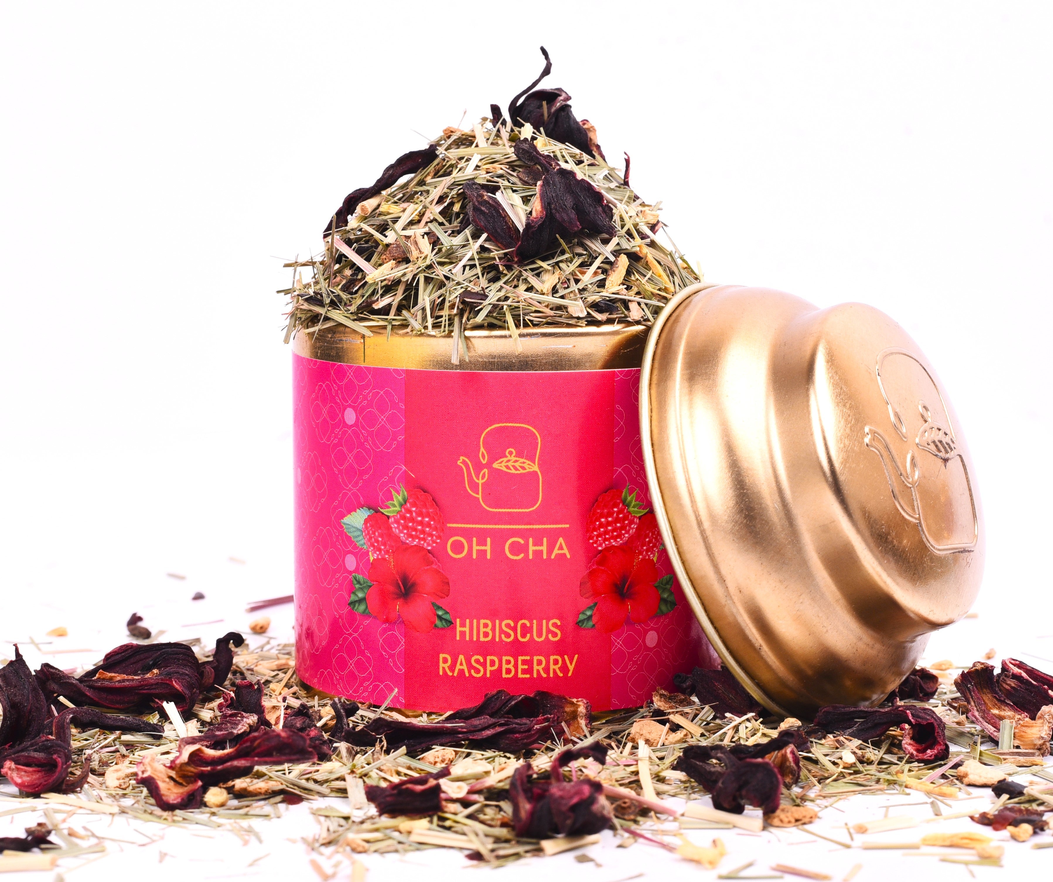Hibiscus Raspberry Tea – OhCha.in