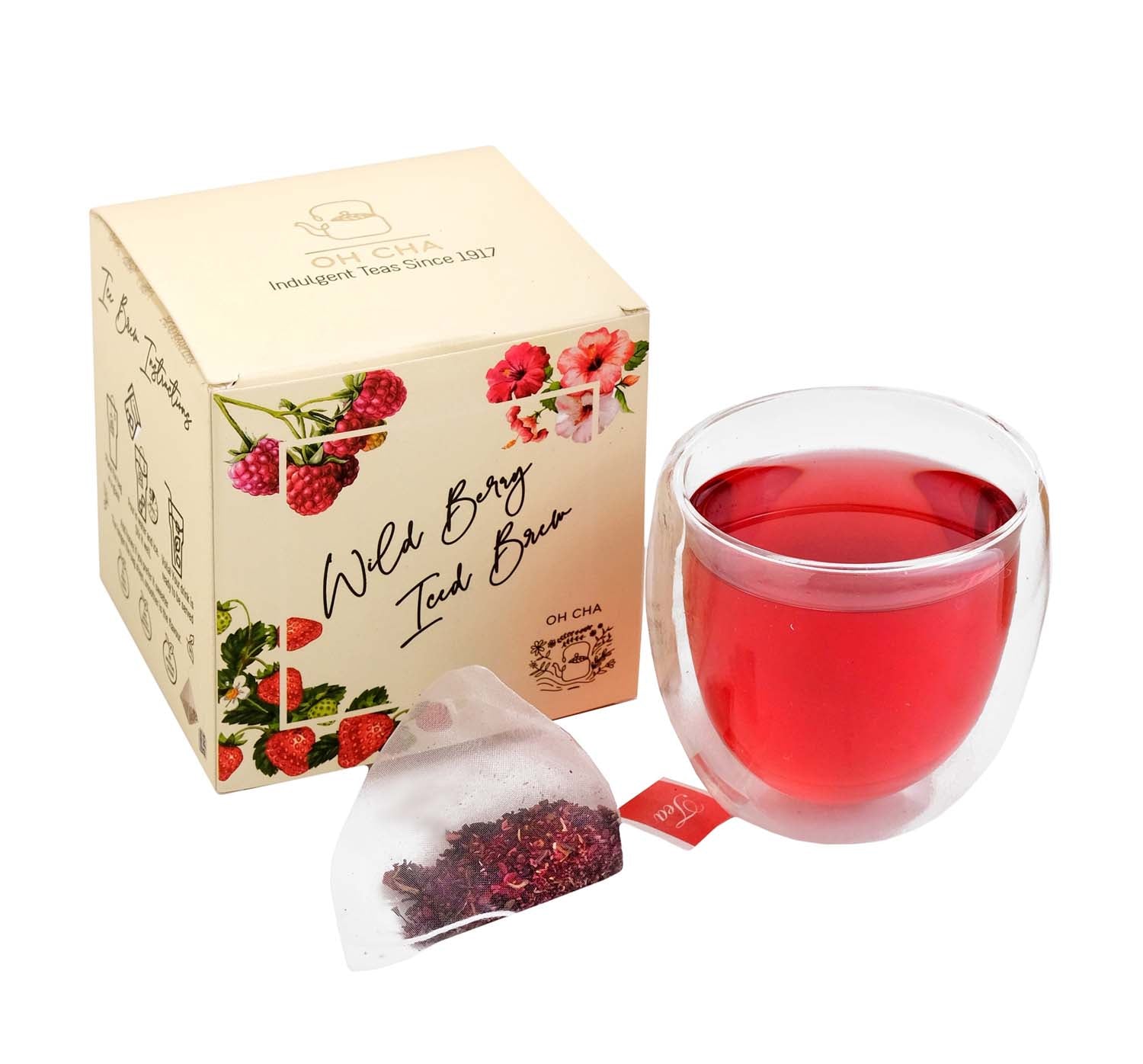 Wild Berry Rakura Tea Wild Berry Iced Tea – OhCha.in